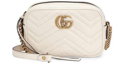 gucci cream belt bag